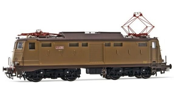 Rivarossi HR2873S FS locomotiva elettrica E 424 110 livrea castano/isabella, ep.IV - DCC Sound